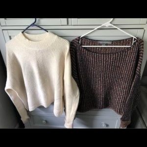 Women’s sweaters - crop and cardigan style